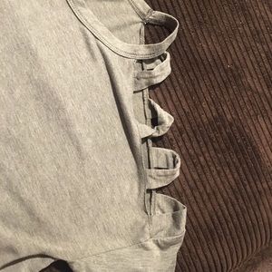 Never been worn A.U.W longer crop top.